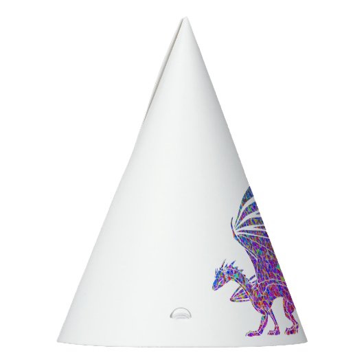 Amazing Mosaic Dragon Feesthoedjes (Links)