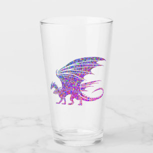 Amazing Mosaic Dragon Glas