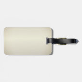 Amazing Mosaic Dragon Golden Bagagelabel (Achterkant horizontaal)