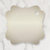 Amazing Mosaic Dragon Golden Bedankjes Labels (Achterkant)