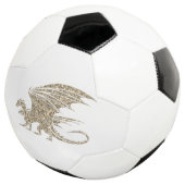 Amazing Mosaic Dragon Golden Voetbal (Drie kwart)