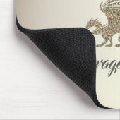 Amazing Mosaic Dragon Golden Welcome Muismat (Hoek)