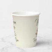 Amazing Mosaic Dragon Golden Welcome Papieren Bekers (Links)