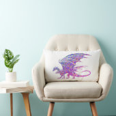 Amazing Mosaic Dragon Kussen (Stoel)