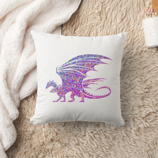 Amazing Mosaic Dragon Kussen (Deken)