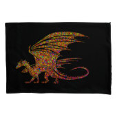 Amazing Mosaic Dragon Kussensloop (Voorkant)