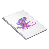 Amazing Mosaic Dragon Notitieboek (Rechterzijde)
