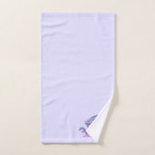 Amazing Mosaic Dragon Paars Bad Handdoek (Handdoek)