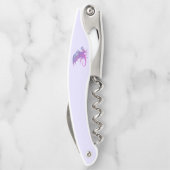 Amazing Mosaic Dragon Paars Kurkentrekker (Achterkant)