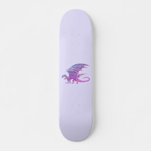 Amazing Mosaic Dragon Paars Persoonlijk Skateboard