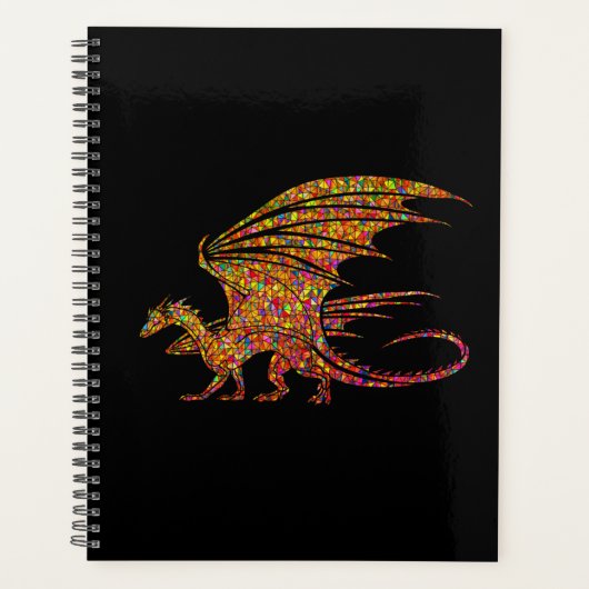 Amazing Mosaic Dragon Planner (Voorkant)