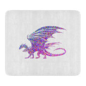 Amazing Mosaic Dragon Snijplank (Voorkant)