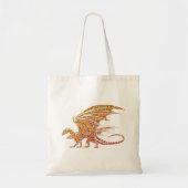 Amazing Mosaic Dragon Tote Bag (Voorkant)