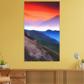 Amazing Mountains schilderen Canvas Afdruk (Insitu (Woonkamer))