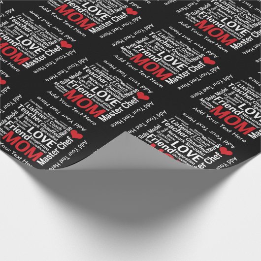 Amazing Multitasking Master Chef Mam Moederdag Cadeaupapier (Hoek)