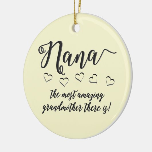 Amazing Nana Keramisch Ornament (Links)