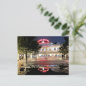 Amazing Night Uitzicht, Union Station, Denver, CO Briefkaart (Staand voorkant)