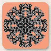 Amazing Octa Glyph Dusk Onderzetter (Voorkant)