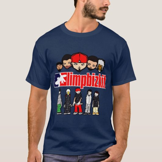 Amazing Of Limp Bizkit is an American Rap Rock T-shirt (Voorkant)
