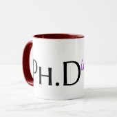 Amazing Ph.D, Ph.D Student women gift Mok (Voorkant links)