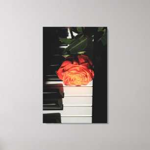 Amazing Piano Artwork Canvas Afdruk