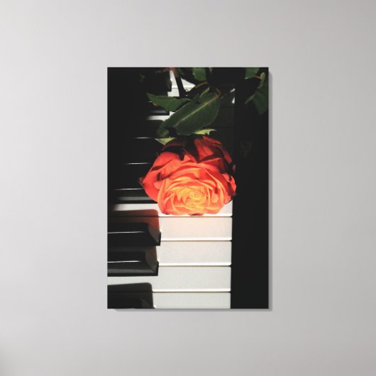 Amazing Piano Artwork Canvas Afdruk (Voorkant)