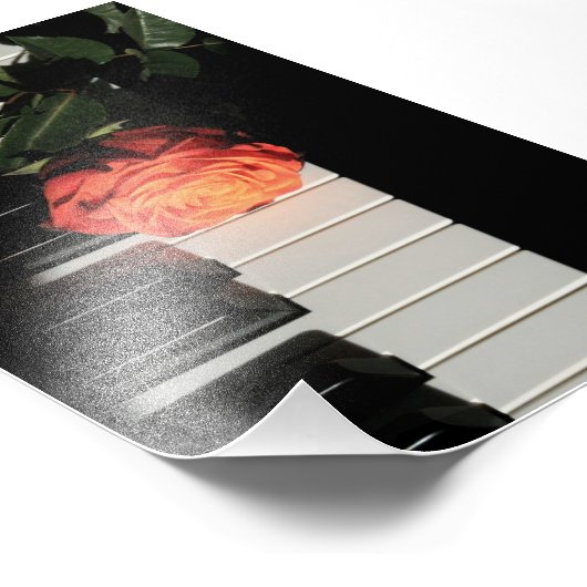 Amazing Piano Artwork Foto Afdruk (Hoek)