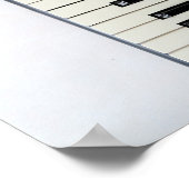 Amazing Piano Artwork Poster (Hoek)