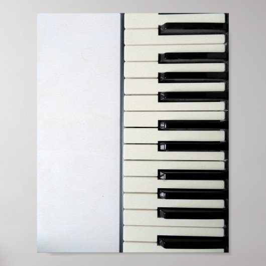 Amazing Piano Artwork Poster (Voorkant)