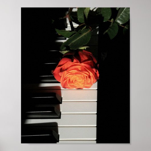 Amazing Piano Artwork Poster (Voorkant)