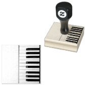 Amazing Piano Artwork Rubberstempel (Gestempeld)