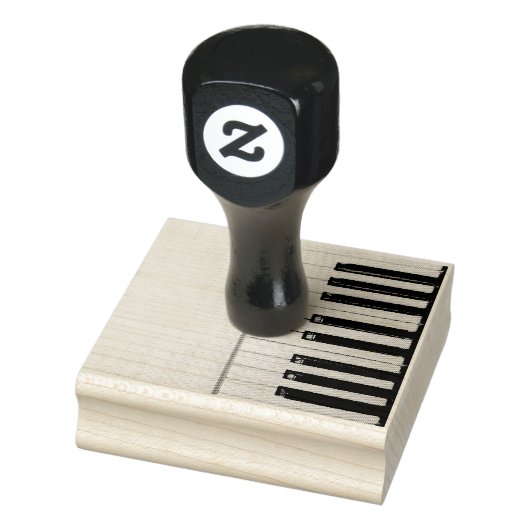 Amazing Piano Artwork Rubberstempel (Stempel)