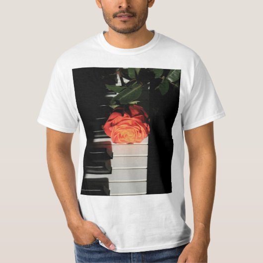 Amazing Piano Artwork T-shirt (Voorkant)