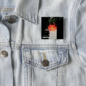 Amazing Piano Artwork Vierkante Button 5,1 Cm (In situ)