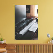 Amazing Piano Canvas Afdruk (Insitu (Woonkamer))