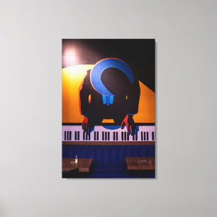 Amazing Piano Canvas Afdruk
