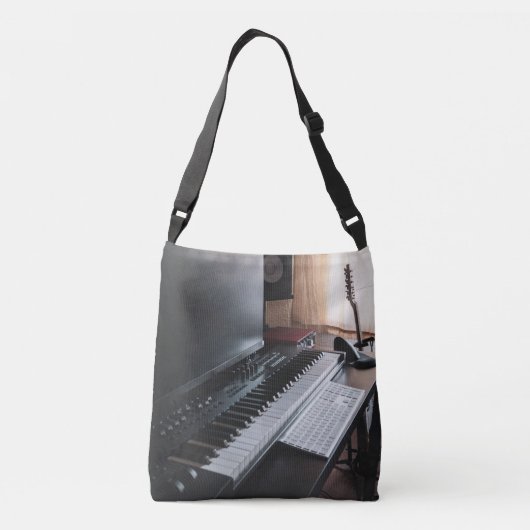 Amazing Piano Crossbody Tas (Achterkant)
