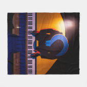 Amazing Piano Fleece Deken (Voorkant (Horizontaal))