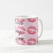 Amazing Pink Kisses Koffiemok (Voorkant rechts)