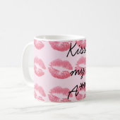 Amazing Pink Kisses Koffiemok (Voorkant links)