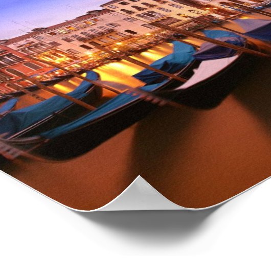 AMAZING Poster van Venetië Romantic (Hoek)