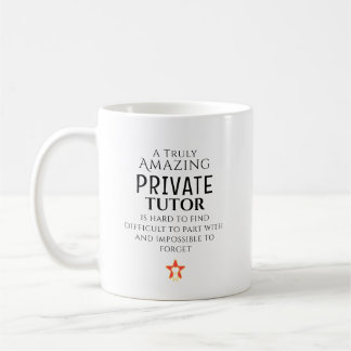 Amazing Private Tutor Hard To Find Custom  Koffiemok