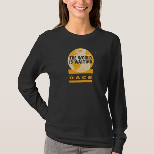 Amazing Race Waiting World T-shirt (Voorkant)