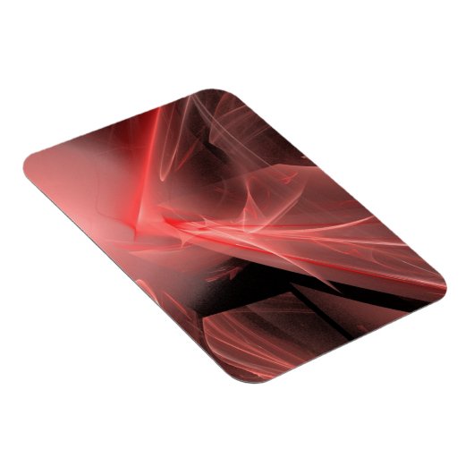Amazing Red Swirls Magneet (Rechterzijde)