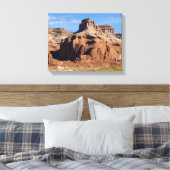 Amazing Rock Formation Sedona Natuur Canvas afdruk (Insitu (Slaapkamer))