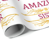 Amazing Sister Cadeaupapier (Rol Hoek)