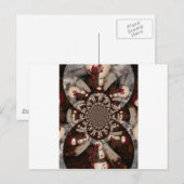 Amazing Snowman Briefkaart (Voorkant / Achterkant)