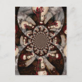 Amazing Snowman Briefkaart (Voorkant)