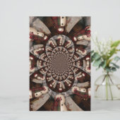 Amazing Snowman Briefpapier (Staand voorkant)