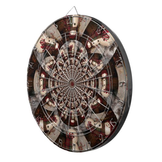 Amazing Snowman Dartbord (Voorkant Rechts)